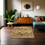 Natural Kilim Rug Afghan Collection 144 × 96 cm
