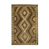 Natural Kilim Rug Afghan Collection 144 × 96 cm