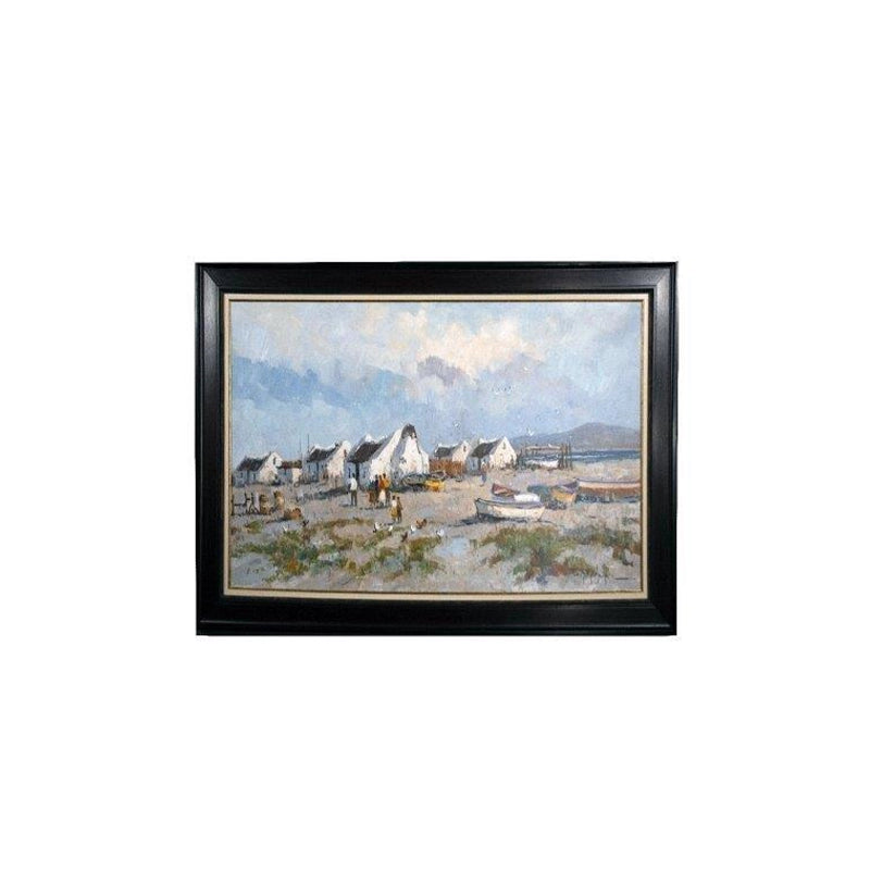 Phillip Britz Coastal Landscape Painting 80 × 140 cm