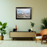 Phillip Britz Coastal Landscape Painting 80 × 140 cm