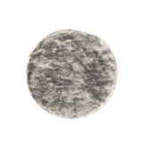 Modern Grey Plush Faux Fur Rugs