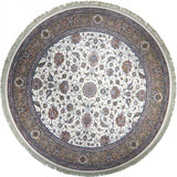 Round Persian Kashan Rug Design 300 × 300 cm