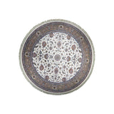 Round Persian Kashan Rug Design 300 × 300 cm