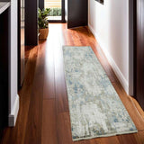 Modern Part Silk Vitry Runner 300 × 80 cm