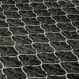 Part Silk Montage Rug 400 × 300 cm