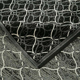 Part Silk Montage Rug 400 × 300 cm