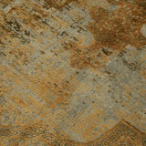 Modern Gold Part Silk Montage Rug 230 × 160 cm