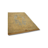 Modern Gold Part Silk Montage Rug 230 × 160 cm