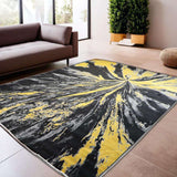 Modern Swirl Rug Design 350 × 250 cm