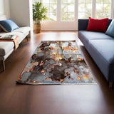 Painted-Look Rug Design 235 × 160 cm