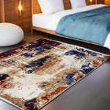 Contemporary Earth Toned Rug Design