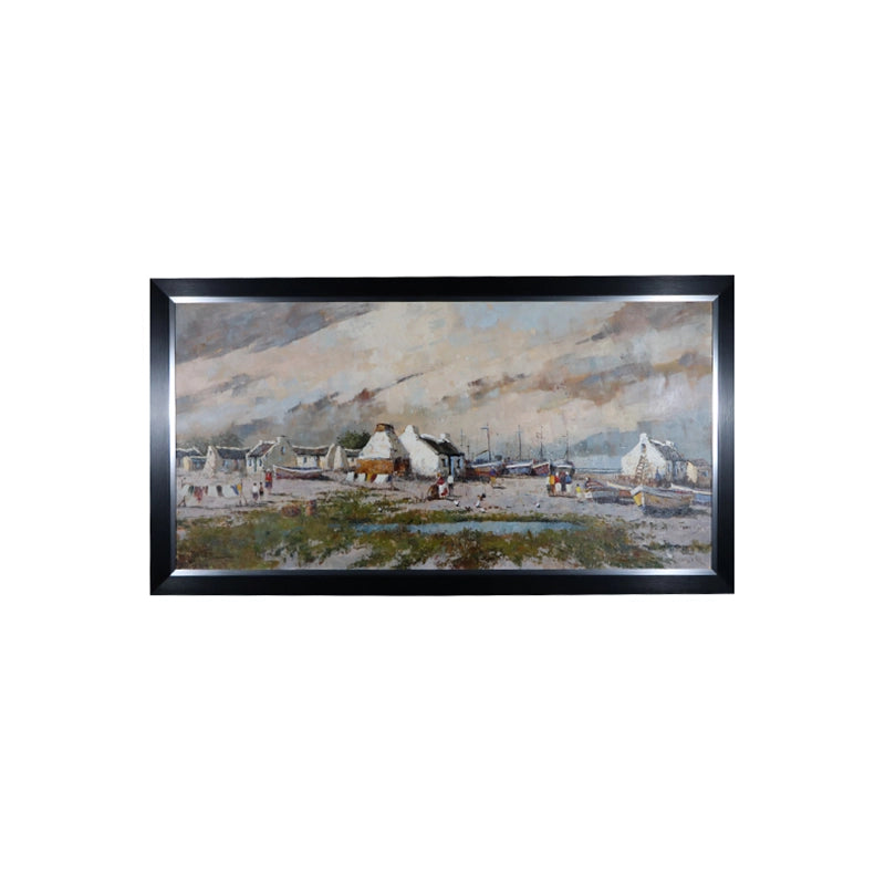 Phillip Britz Coastal Landscape Painting 200 × 100 cm