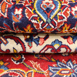 Refurbished Persian Kashan Rug 385 × 265 cm
