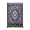 Navy Blue Tabriz Mahi Rug 230 × 160 cm