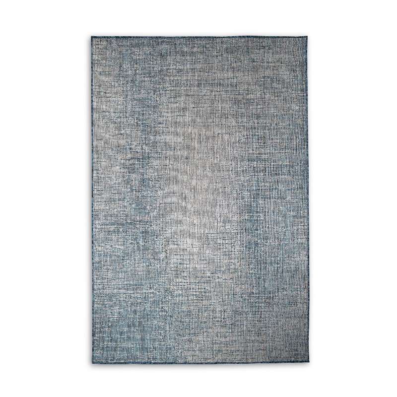 Turquoise Minimilistic Design Outdoor Rugs