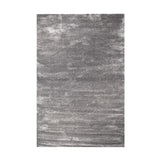 Modern Plush Pile Rugs In Anthracite Grey Pianura Collection