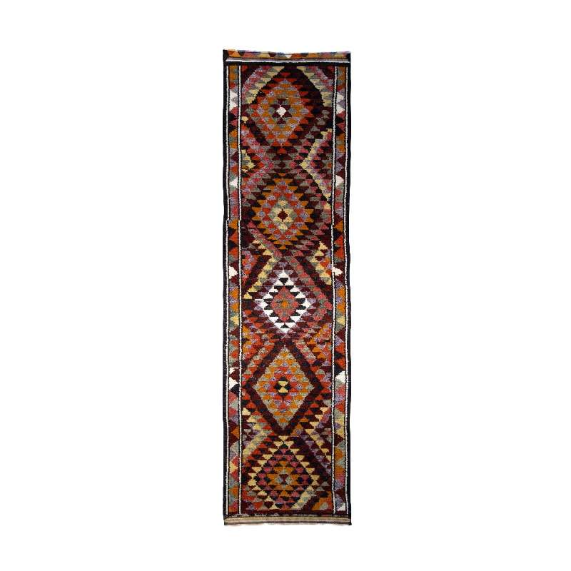 Turkish Nomadic Herki Runner 333 × 75 cm