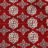 Maroon Oriental Persian Rug Design