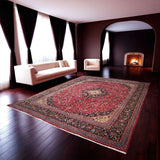 Refurbished Persian Kaashmar Rug 378 × 292 cm