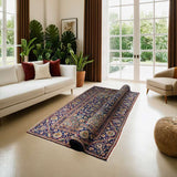 Refurbished Persian Mashad Rug 353 × 264 cm