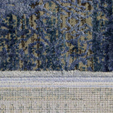Indigo Blue Part Silk Alta Rug 230 × 160 cm