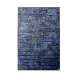 Indigo Blue Part Silk Alta Rug 230 × 160 cm