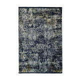 Navy Blue Part Silk Alta Collection Rug 230 × 160 cm