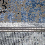 Powder Blue Part Silk Alta Collection Rug 230 × 160 cm