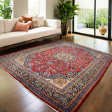 Red Persian Khorasan Rug Refurbished Collection 387 × 288 cm
