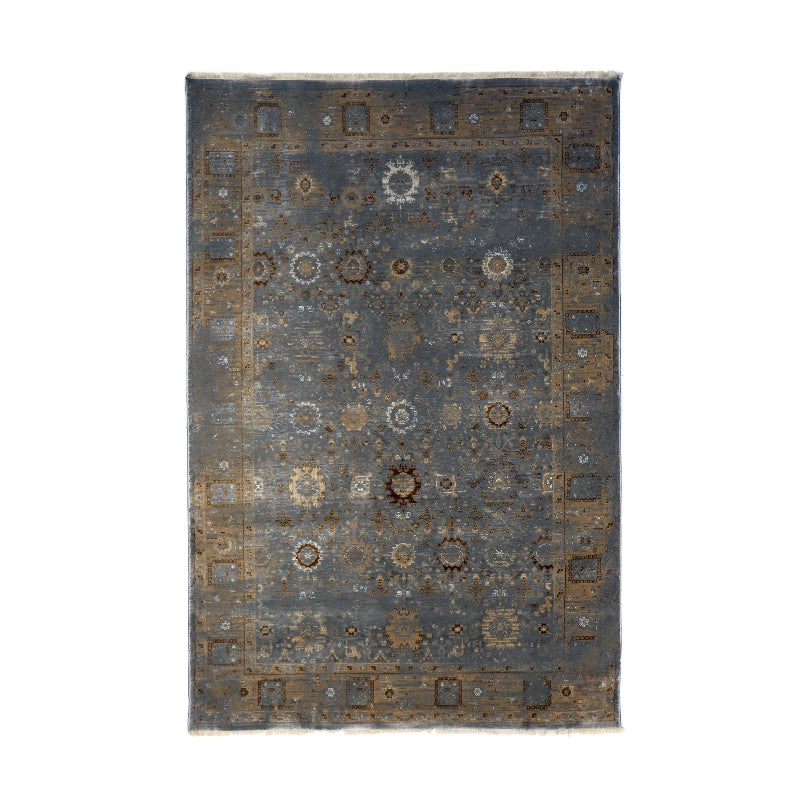 Transitional Oushak Floral Design Rug Contempo Collection 230 × 160 cm