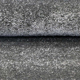 Modern Plush Pile Rugs In Dark Grey Pianura Collection