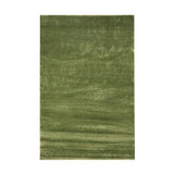 Modern Plush Pile Rugs In Green Pianura Collection