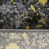 Modern Distressed Damask Design Runner Contempo Collection 200 × 80 cm
