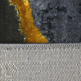 Modern Abstract Wave Design Rug Contempo Collection