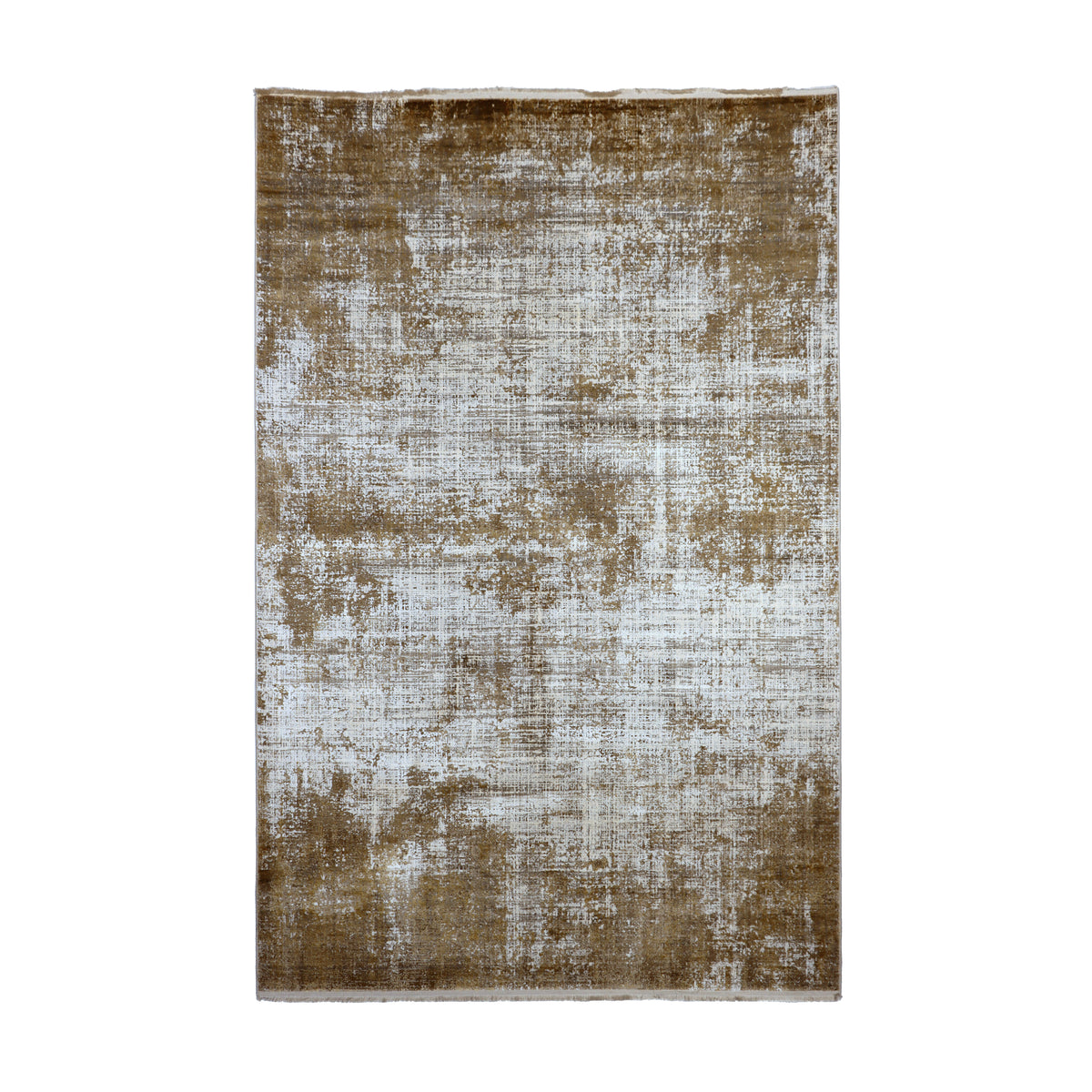 Antique Gold & Ivory Distressed Rug Design 230x160cm