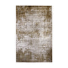 Antique Gold & Ivory Gilded Abstract Rug Design 290 × 200 cm