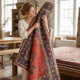 Refurbished Handmade Persian Tabriz Rug 385 × 291 cm