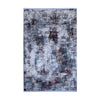 Grey & Burgundy Distressed Abstract Rug Design 230x160cm