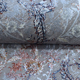 Grey & Ivory Multi-coloured Distressed Floral Rug Design 230x160cm - photo 3