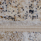 Ivory & Navy Abstract Distressed Rug Design 230x160cm - photo 5