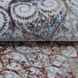 Ivory, Navy & Burgundy Ornate Medallion Rug Design 230x160cm - photo 3