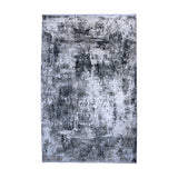 Charcoal Grey & Ivory Abstract Distressed Rug Design 290 × 200 cm
