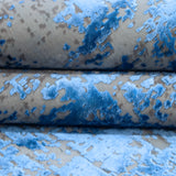 Blue & Grey Abstract Distressed Rug Design 290x200cm - photo 4