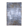 Silver Grey & Gold Abstract Rug Design 290x200cm