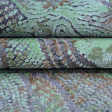 Lime Green & Grey Abstract Organic Rug Design 290x200cm - photo 4