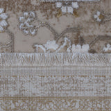 Taupe & Golden Beige Distressed Persian Rug Design 290x200cm - photo 4