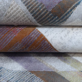 Multi-Coloured Ivory Abstract Rug Design 290x200cm - photo 4
