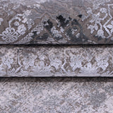 Charcoal & Silver Grey Distressed Rug Design 290x200cm - photo 3