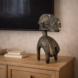 African Wooden Statue Tuesday 30 × 20 × 56 cm