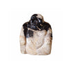 Buddha Petrified Wood Ornament 16 × 19 × 21 cm